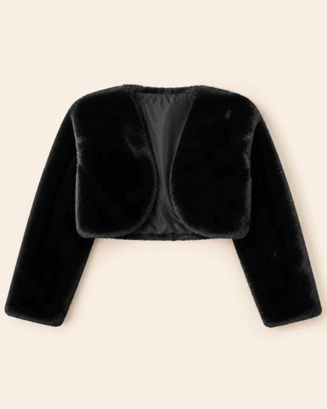 chamarra noir fur — Confetty Chic, boutique en Lerma