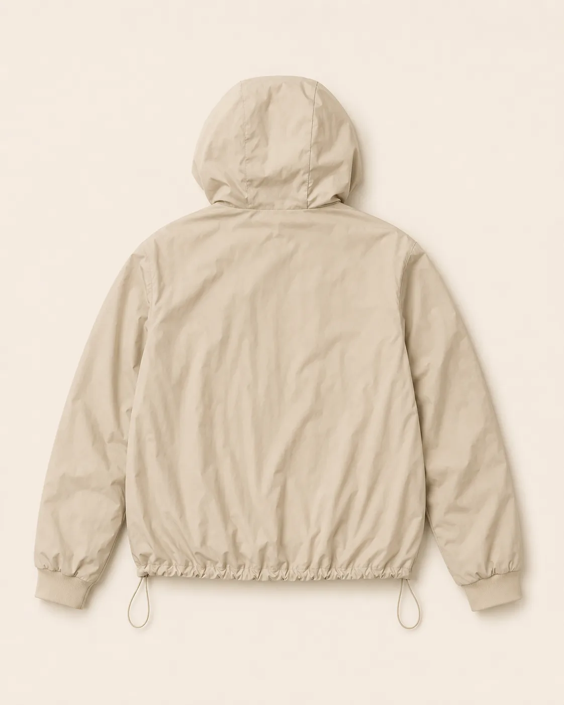 Chamarra reversible beige con capucha — Confetty Chic, boutique en Lerma