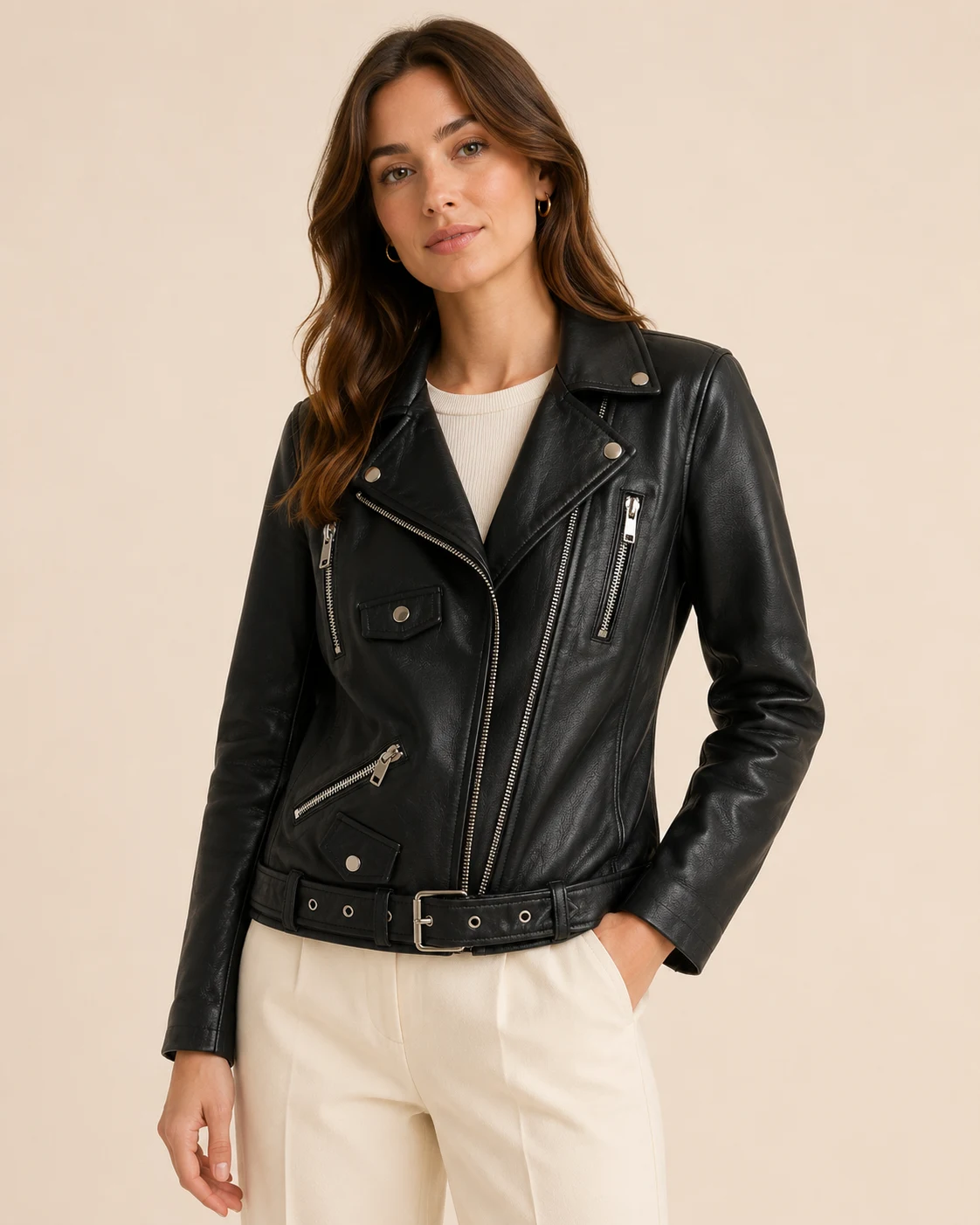 chamarra biker noir — Confetty Chic, boutique en Lerma